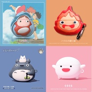 Anime style Flame headphone case for AirPods 4 case Ponyo headphone case new for AirPods Pro2 headph
