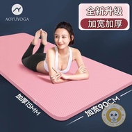 NBR/TPE Yoga Mat 10/15MM Soft High Density ​EXTRA THICK Yoga Mat Anti Slip Exercise Mat Workout Mat