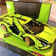 兼容樂高蘭博42115遙控大牛跑車賽車成年高難度拼裝積木玩具