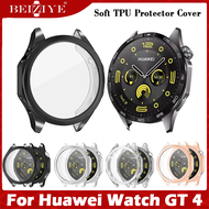 For huawei watch gt 4 46mm 41mm เคส เคสกันรอย TPU เคสกันกระแทก สำหรับ สมาร์ทวอทช์ For GT4 46mm 41mm Screen Protective Case Cover
