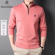 Brooks Brothers Brooks Brothers Golf Người Đàn Ông Của Tay áo dài T-Shirt 2024 mùa xuân và mùa thu Á