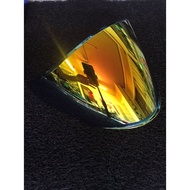 VISOR HELMET MHR OF622 BEATZ (TINTED/REVO RED/REVO BLUE/REVO BLUE GOLD/REVO BLUE GREEN/REVO BLUE PUR