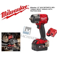 [NEW] Milwaukee FMTIW2F12 M18 FUEL™ ½″ MID TORQUE IMPACT WRENCH WITH FRICTION RING