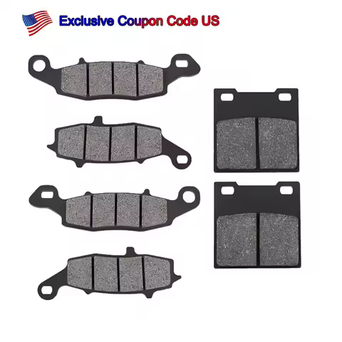 Motorcycle Front and Rear Brake Pads For SUZUKI GSF600 GSX600 SV650 GSX750 Naked Faired Bandit GSF G