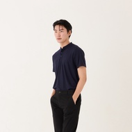 Khaki Bros. - คาคิบรอส -  Henley  Regular Fit - เสื้อ Henley  ทรง Regular Fit - KM26K016