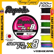 Yoshikawa Rapido 8x 150m 300m x8
