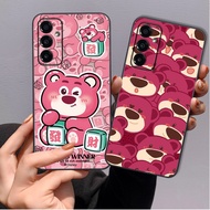 Samsung A15 / A25 5G / A35 5G / A55 Case With Cute Strawberry Bear Pattern.