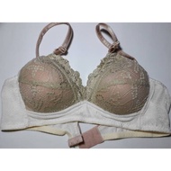 Triumph Factory Bra Size 36B 2tone Ivory & gold Limited Stock