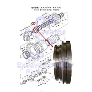 UH083 / UH063 HYDRAULIC EXCAVATOR TRACK DEVICE / PROPELLING TRANSMISSION PISTON (3022888)