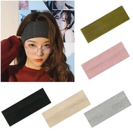 Yoga Elastic Headband Sports Fitness Female Candy Anti-Slip Solid Color E595 D8EK