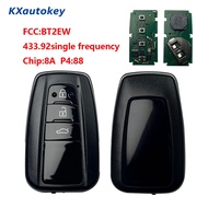 For Toyota Smart Key Corolla 3Buttons Model BT2EW 61E344-0010 433.92single frequency chip8A P488