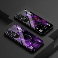 HP Oppo A60 Softcase - Case Latest Oppo A60hp - Glossy Glass Cover Casing Oppo A60 - GC 411