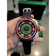 NSQUARE CASINO AUTOMATIC WATCH 51MM-N17.16 BLACK/RG LIMITED EDITION 88PCS