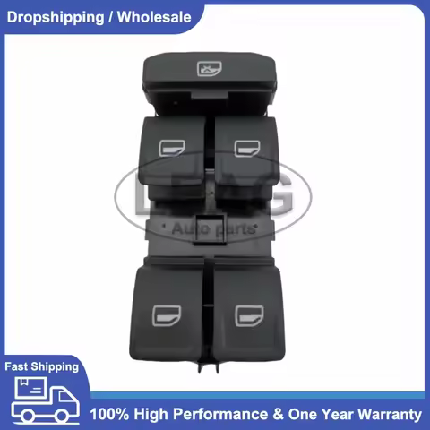 New 5E0959857 Master Power Window Switch Button Panel for Skoda Octavia III Combi 2012-2020 5E095985