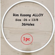 26 x1 3/8 Rim Kosong Alloy OYAWA 36 Holes