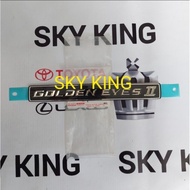 Symbol Symbol Symbol Symbol Logo Rear Trunk Door Back Door Golden Eyes II 2 Toyota Alphard Vellfire 