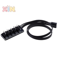 [lighthivenn] 40cm 1 To 5 4-Pin molex TX4 PWM CPU cooling fan splitter adapter power cable