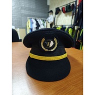 cap pilot wool material cloth peak