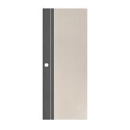 ECODOOR ประตู UPVC ภายใน 80x200 ซม. (เจาะลูกบิด) |BAN|
