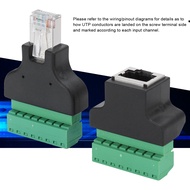 RJ45อุปกรณ์กล้องวงจรปิด DVR CCTV ตัวผู้ปลั๊กตัวเมียทนทานต่อการเชื่อมต่อ RJ45ตัวผู้และตัวเมียเป็น8ขาส