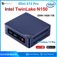 Beelink Mini S13 Pro Mini PC 16GB 1TB SSD Intel N5095 Windows 11 WIFI Dual HD Mini Desktop Computer