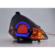 YAMAHA LC135 V1 REAR LAMP LED LC135 LAMPU BELAKANG MATA GABAN LC135 MODIFY LED LIGHTS PNP LC 135 V1 
