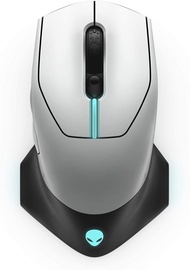 New Alienware 610M Aw610M Wired/Wireless Gaming Mouse Lunar Light