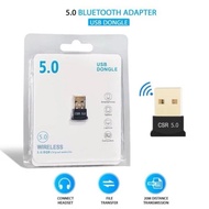 Usb Bluetooth Dongle 5.0 Adapter Wireless Receiver PC Laptop Computer