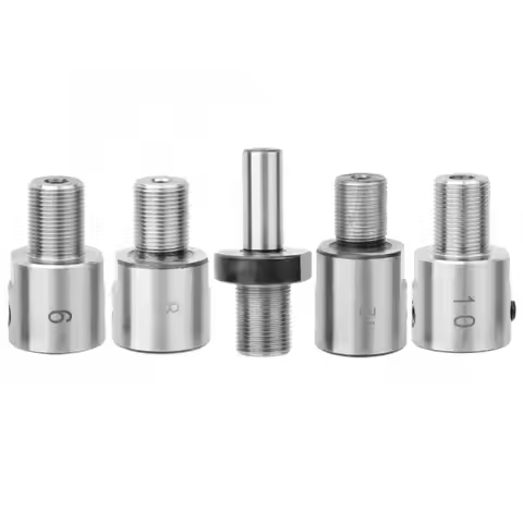 Stainless Steel M14*1 Thread Mini Electric Drill Chuck Adapter Connecting Rod CNC Lathe Machine Part