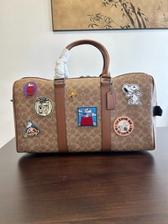 全新🌸 COACH 蔻馳 Outlet 行李袋 旅遊出差登機 男女同款單肩斜挎包