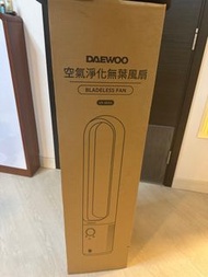 Daewoo 空氣淨化無扇葉風扇  baseless fan