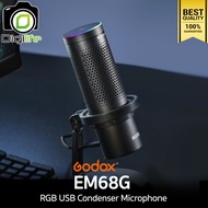 Godox Microphone EM68G RGB USB Condenser Microphone สำหรับ Live streame Video - รับประกันศูนย์ Godox
