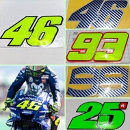 Sticker cutting visor windshield motorcycle helmet lamp shell 46