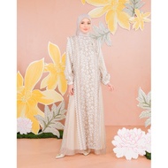 Muda Official Cempaka Dress - Dove