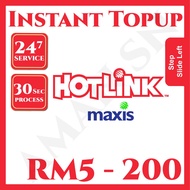 【Instant Topup】Maxis Instant Prepaid Top Up