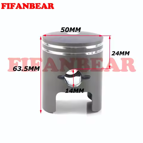 Motorcycle Engine Spare Parts Cylinder Piston For SUZUKI AX100 AX 100 AX 100 AX100 STD 50mm 2-Stroke