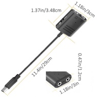 doperfect1-SG COMICA SPX-UC (M) Multifunction 3.5mm for TRS/ TRRS to Type C Interface Audio Adapter 