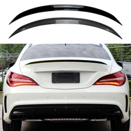 For Mercedes-Benz CLA W117 C117 carbon fiber Gloss Black Rear Spoiler Trunk Wing 2013-2019
