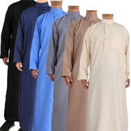 JUBAH LELAKI LENGAN PANJANG AL DAFFAH | JUBAH PILIHAN PAK ARAB