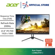 ACER AOPEN 24KG3YX1/ 24KG3Y X1 GAMING MONITOR ( 23.8" IPS FHD / 1MS / 200HZ / AMD FREESYNC / HD MI +
