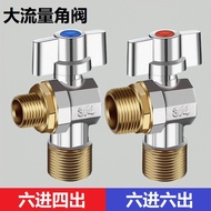 8. Ball Valve All Copper 4 Points to 6 Points to 4 Points Triangle Valve 6 Points In 6 Points Out La