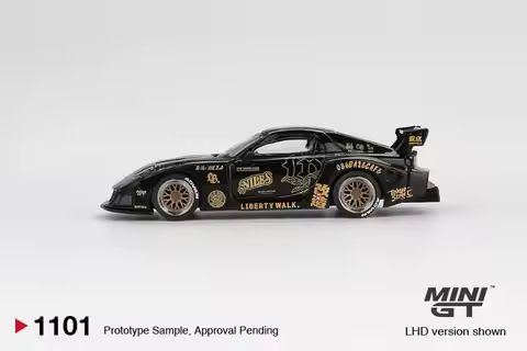 1:64 750IL GT3 EVO2 GR Supra ID.Buzz Countach RX-7 Diecast Collector's Vehicle Model Car