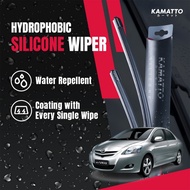 Kamatto Wiper Toyota Vios NCP93 (2007-2013) Hydrophobic Silicone Water Repelling Coating