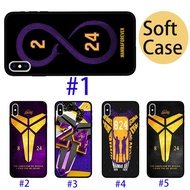 Lakers Kobe Bryant Black Mamba 8 24 Logo NBA Casing Silicone For OPPO A1K A59 F1S F11 Pro F7 F9 A7X 