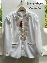 Jasko salafy jumbo j50 bordir premium/jasko jas koko jumbo XXL 3L 4L terlaris