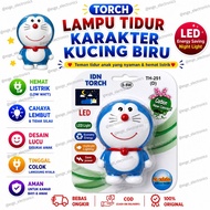 Original DORAEMON LED BED LAMP DORAEMON CHARACTER LAMP WITH CUTE MINI CHARACTER MOTIF