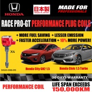 Honda City 1.5 GN2 Civic FC Turbo CRV 1.5 Turbo Made in Japan Zenkai Ignition Performance Plug Coil