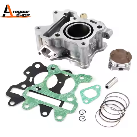 60cc Big Bore Cylinder Rebuild Kit for Yamaha YW50F YW50FX Zuma 50F 4T 2012-2019