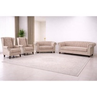 Chesterfield Sofa Baldu 2 Seater 3 Seater 2 Wing Chair Kerusi Baldu