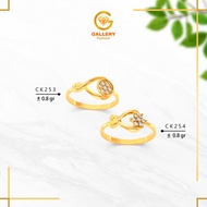 6K AND 8K GOLD RINGS MODEL CODE CK 253 CK 254Simpul